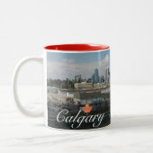 Calgary Alberta Zweifarbige Tasse (Links)