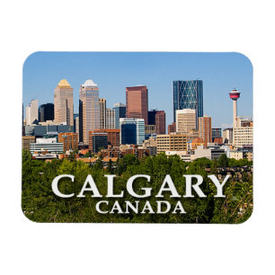 Calgary - Andenken-Kühlschrankmagnet Magnet