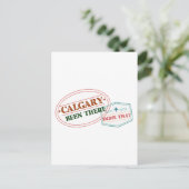 Calgary Been dort getan, dass Postkarte (Stehend Vorderseite)