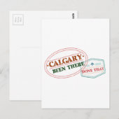 Calgary Been dort getan, dass Postkarte (Vorne/Hinten)