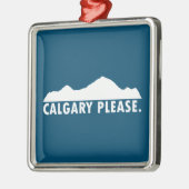 Calgary Bitte Ornament Aus Metall (Links)