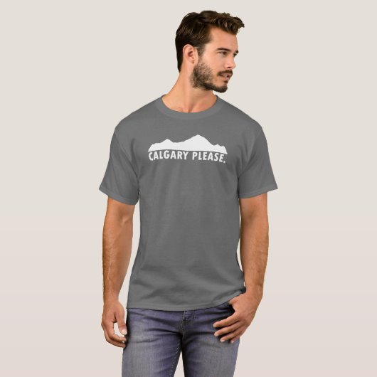 Calgary Bitte T-Shirt (Vorne ganz)