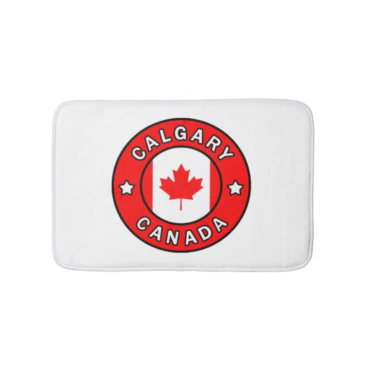 Calgary Canada Badematte (Vorderseite)