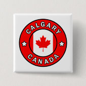 Calgary Canada Button (Vorderseite)
