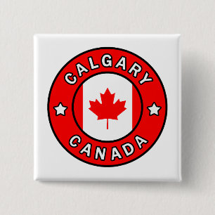 Calgary Canada Button