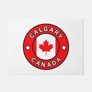 Calgary Canada Fußmatte