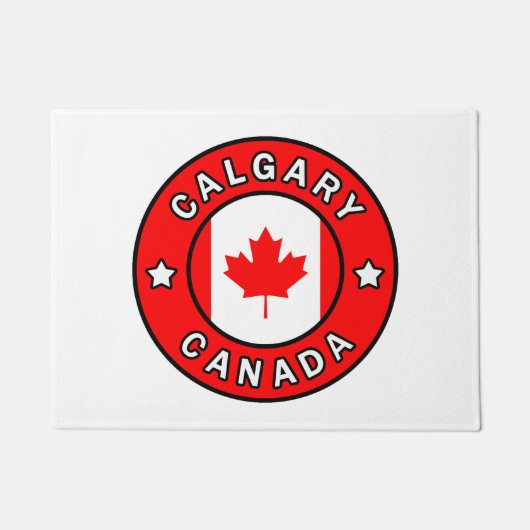 Calgary Canada Fußmatte (Vorderseite)