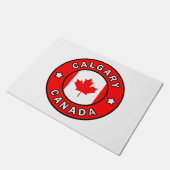 Calgary Canada Fußmatte (Schrägansicht)