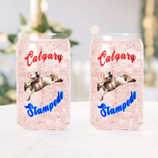 Calgary Canada Horses July Riders Calgary Stampede Dosenglas (Insitu (Hochzeit))