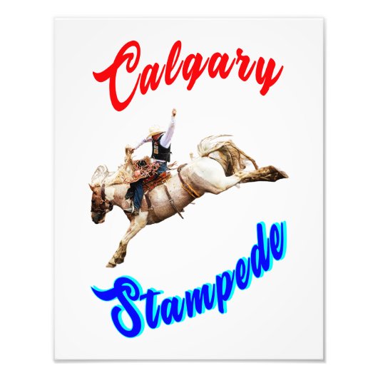 Calgary Canada Horses July Riders Calgary Stampede Fotodruck (Vorne)