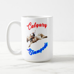 Calgary Canada Horses July Riders Calgary Stampede Kaffeetasse