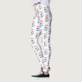 Calgary Canada Horses July Riders Calgary Stampede Leggings (Links)