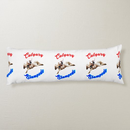 Calgary Canada Horses July Riders Calgary Stampede Seitenschläferkissen (Rückseite)
