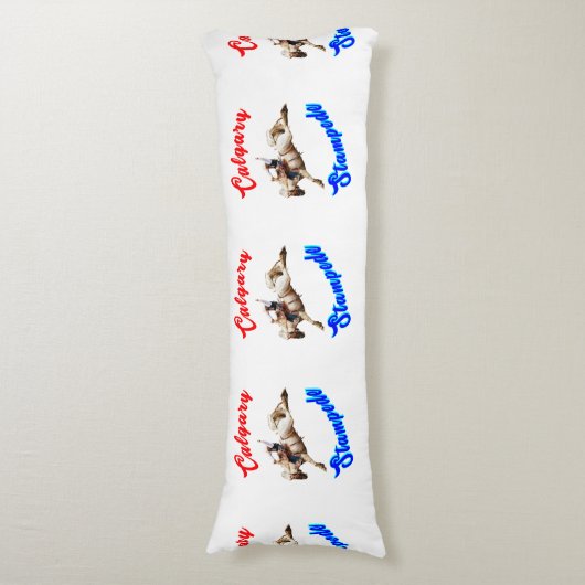 Calgary Canada Horses July Riders Calgary Stampede Seitenschläferkissen (Vorderseite Vertikal)