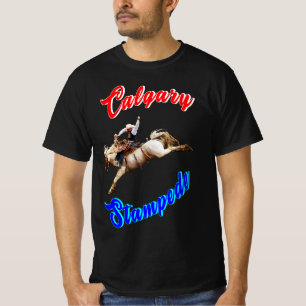 Calgary Canada Horses July Riders Calgary Stampede T-Shirt