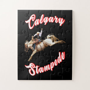 Calgary Canada Hourse July Riders Calgary Stampede Puzzle