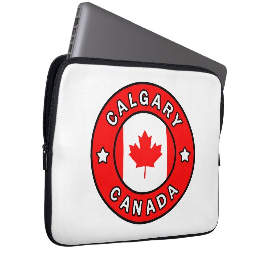 Calgary Canada Laptopschutzhülle (Vorne Rechts)