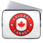 Calgary Canada Laptopschutzhülle (Vorderseite)