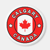 Calgary Canada Magnet (Vorne)