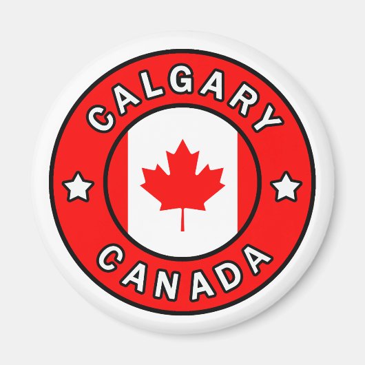 Calgary Canada Magnet (Vorne)