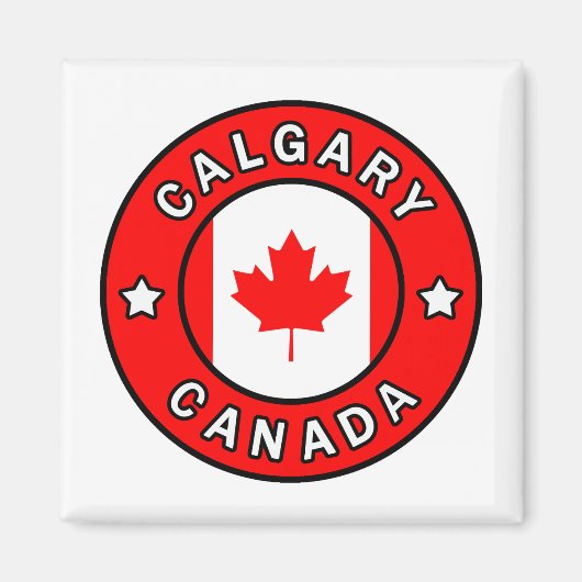 Calgary Canada Magnet (Vorne)