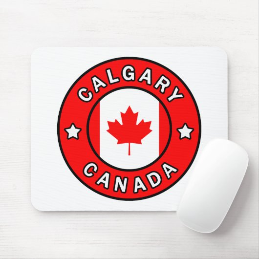 Calgary Canada Mousepad (Mit Mouse)