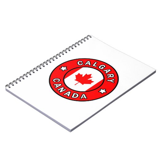 Calgary Canada Notizblock (Linke Seite)