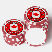 Calgary Canada Pokerchips (Stapel)
