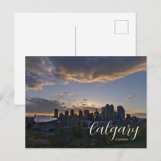 Calgary Canada Postcard Postkarte (Vorne/Hinten)