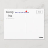 Calgary Canada Postkarte (Rückseite)