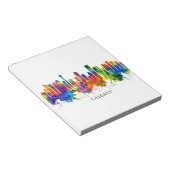 Calgary Canada Skyline Notizblock (angewinkelt)