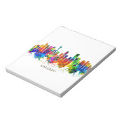 Calgary Canada Skyline Notizblock (Rotiert)