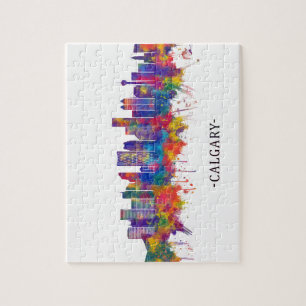 Calgary Canada Skyline Puzzle
