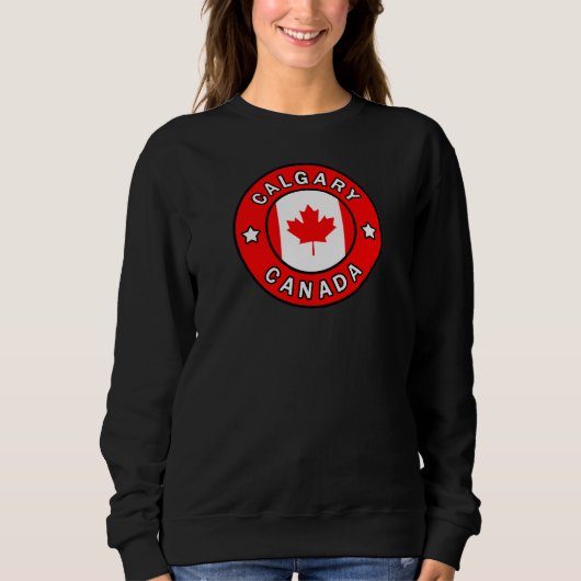 Calgary Canada Sweatshirt (Vorderseite)