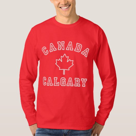 Calgary Canada T-Shirt (Vorderseite)