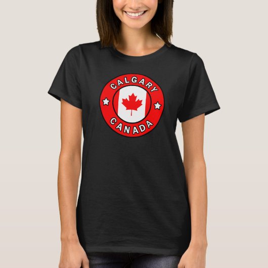 Calgary Canada T-Shirt (Vorderseite)
