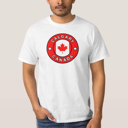 Calgary Canada T-Shirt (Vorderseite)