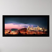 Calgary Chinook & Sunset Poster (Vorne)