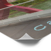 Calgary Cityscape Poster (Ecke)