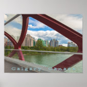 Calgary Cityscape Poster (Vorne)