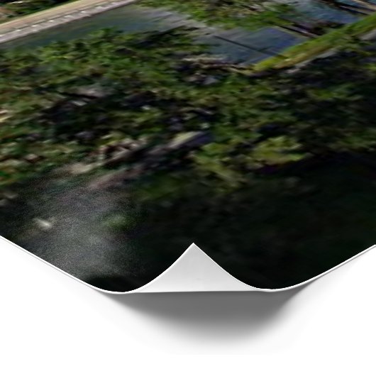 Calgary Cityscape Poster (Ecke)