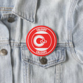 Calgary Columbia Round Emblem Button (Beispiel)