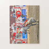 Calgary Cowboys und Rodeo. Puzzle (Vertikal)