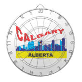 Calgary Dartscheibe (vorne)