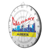 Calgary Dartscheibe (Vorderseite rechts)