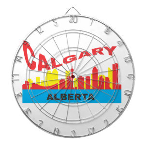 Calgary Dartscheibe