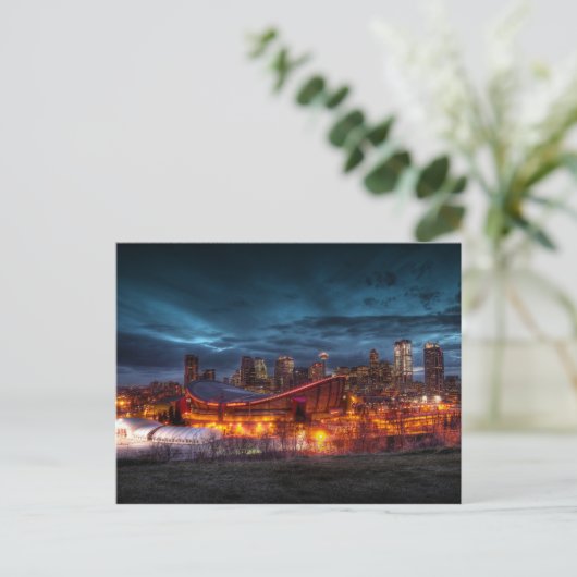 Calgary Downtown Postcard Postkarte (Stehend Vorderseite)
