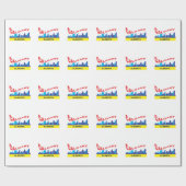 Calgary Geschenkpapier (Flach)