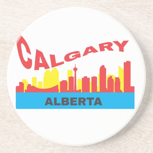 Calgary Getränkeuntersetzer (Vorne)