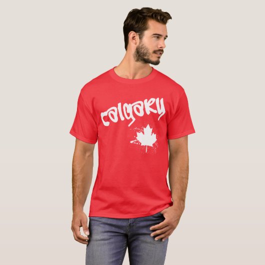 Calgary Graffiti T-Shirt (Vorne ganz)